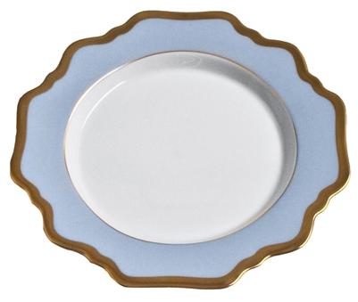Anna's Palette Bread Plate- Sky Blue