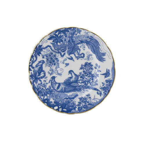 Blue Aves Bread Plate