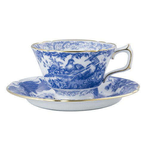 Blue Aves Tea Cup