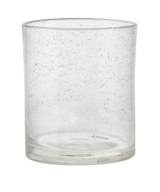 Bubble Double Old Fashioned Glass - Clear