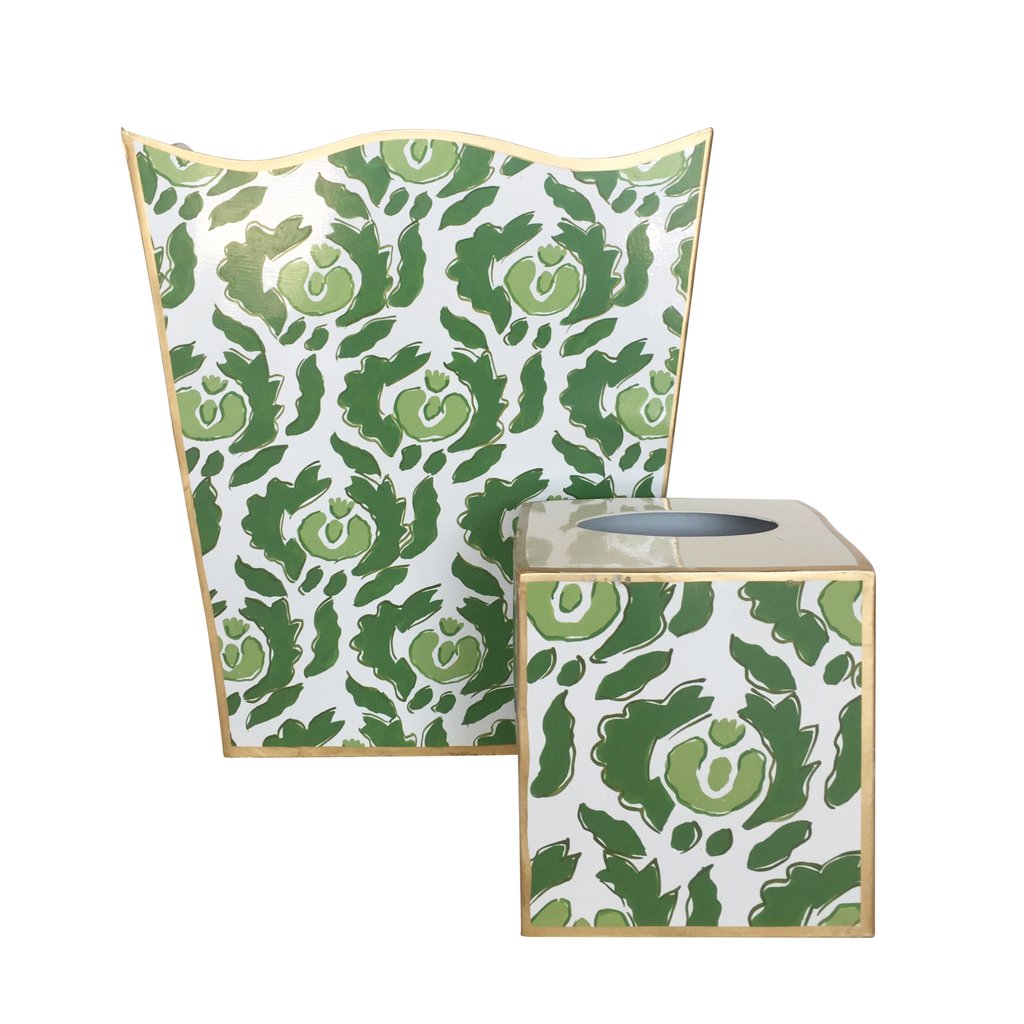 Beaufont Green Tissue Box Cover