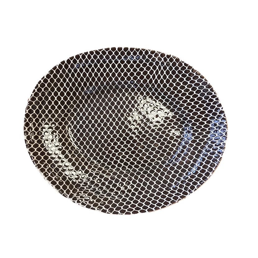 Medium Oval Platter - Taj Chestnut