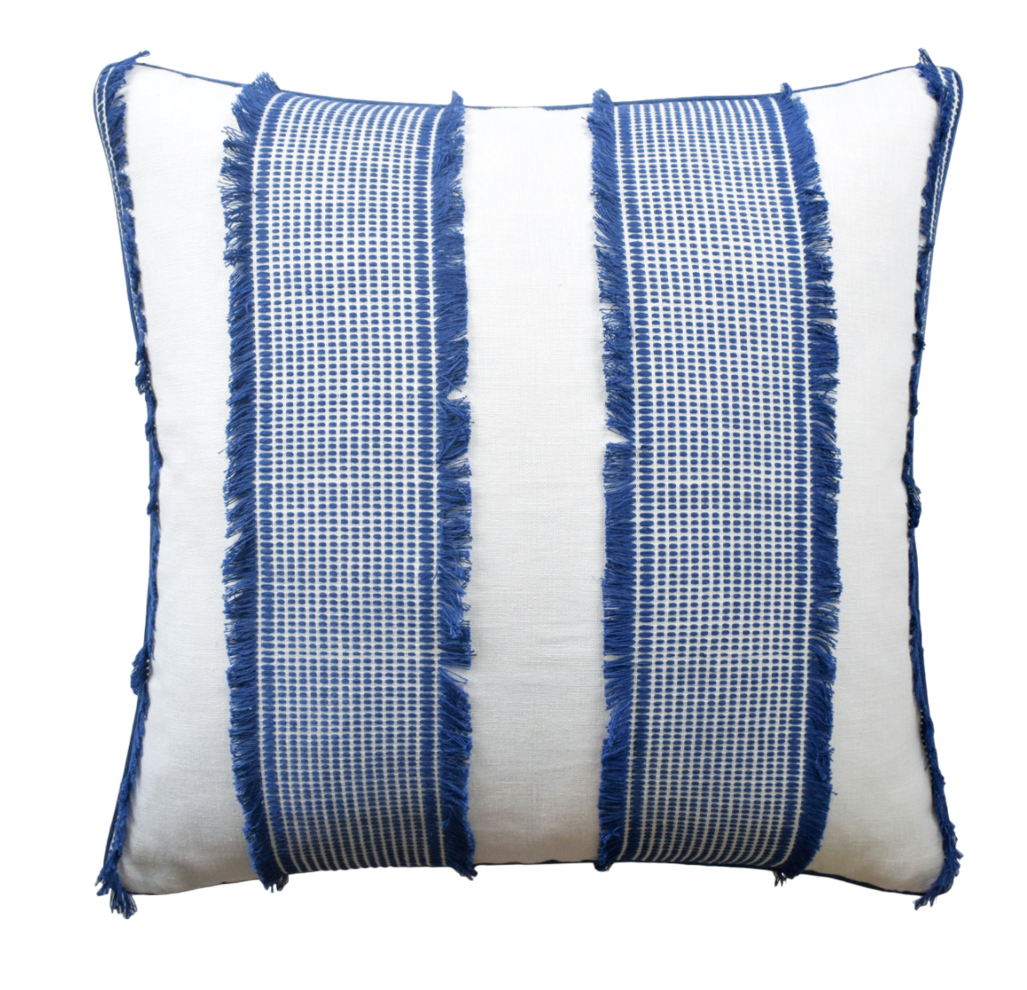 22x22 Tulum Pillow - Blue