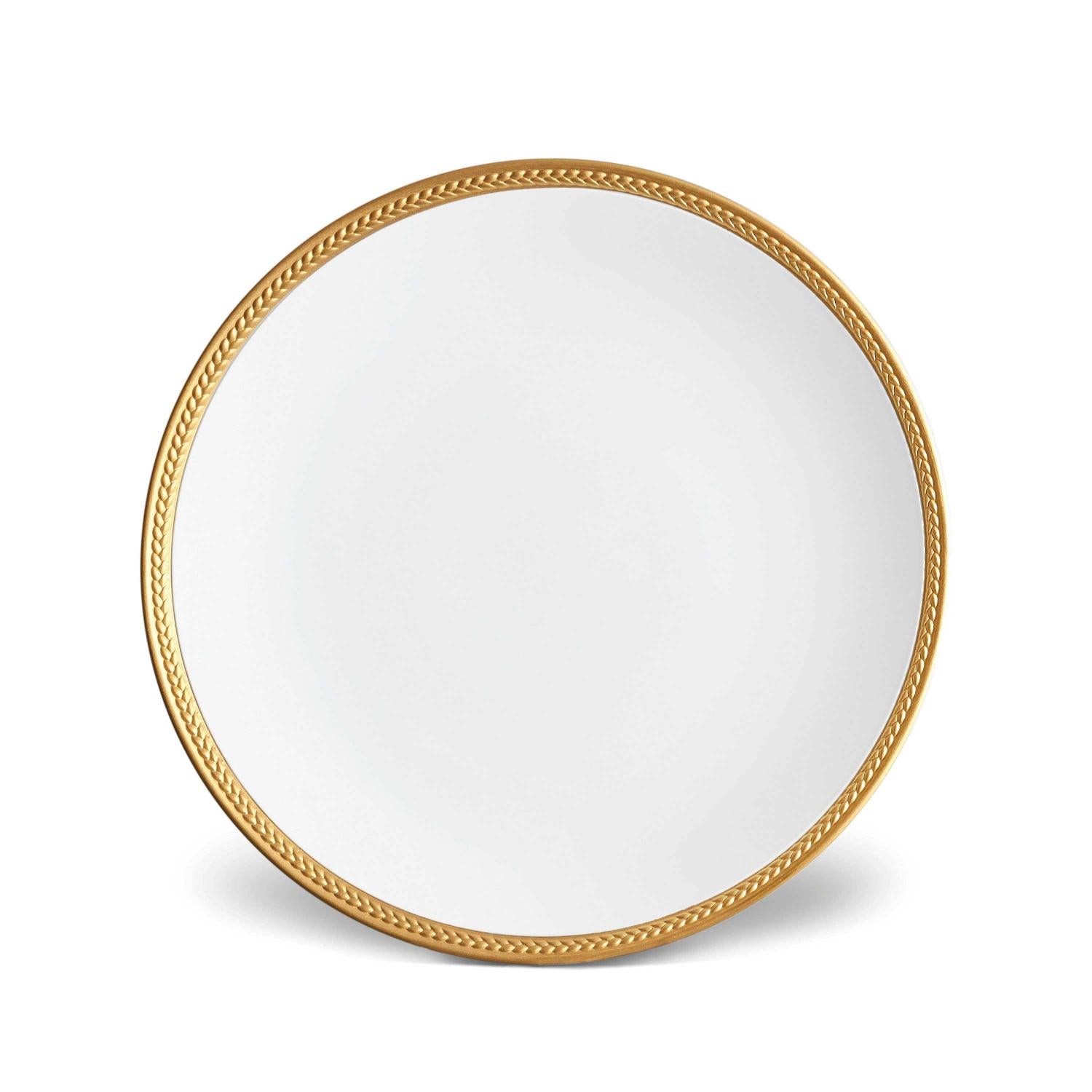 Soie Tressee Dinner Plate - Gold
