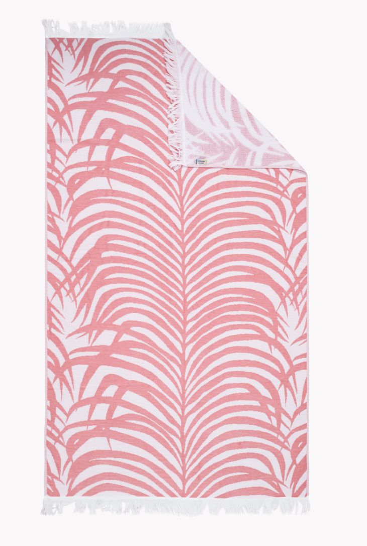 Zebra Palm Beach Towel