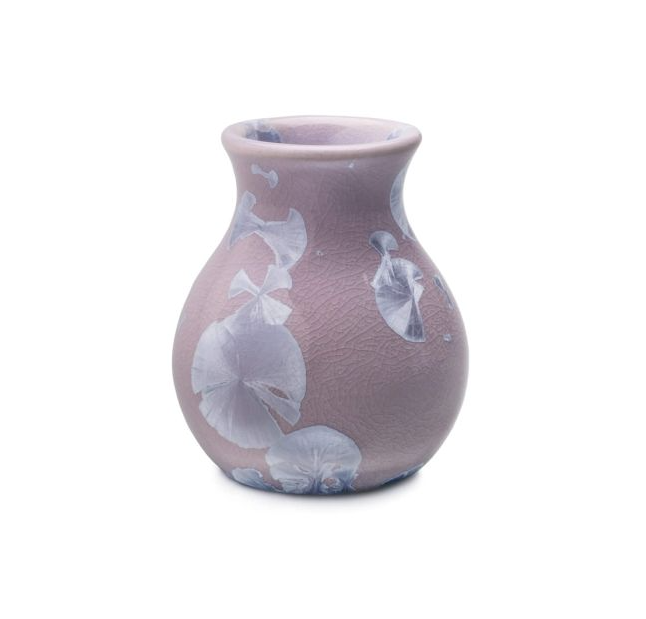 Crystalline Bud Vase - Lilac