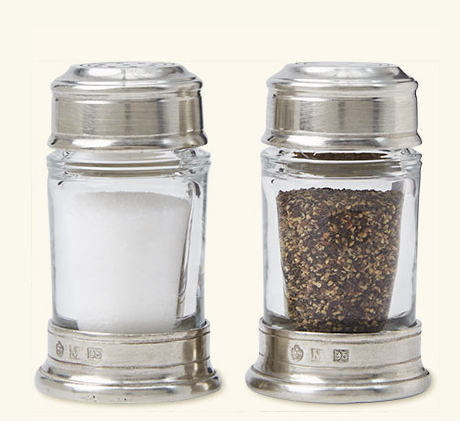Pewter Salt & Pepper Shaker Set