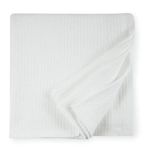 Grant King Blanket - White