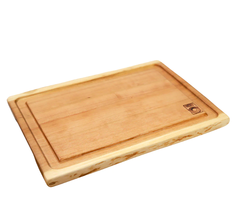 Medium Rectangular Carving Board with Juice Groove - Cherry