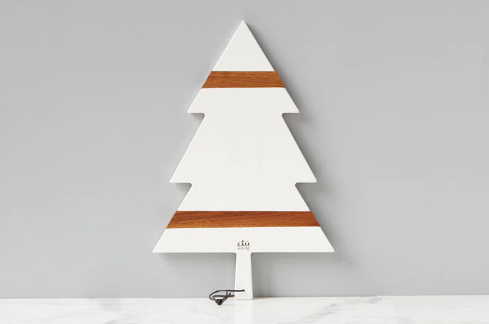 Large Tree Charcuterie Board - White