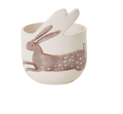 Spring Bunny Pot