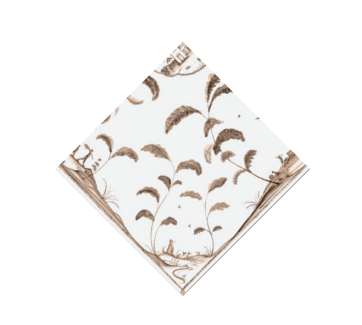 Country Estate Harvest Napkin - Sepia
