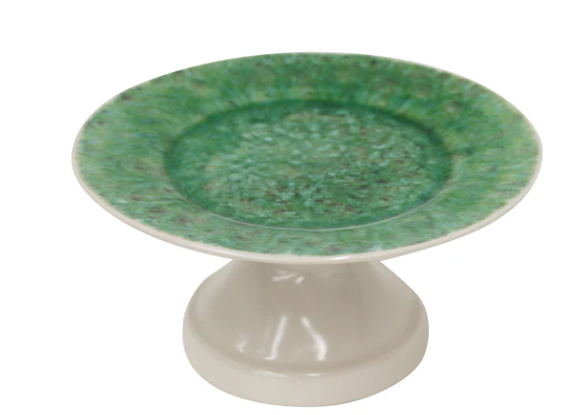 Bali Footed Cake Plate - Medium