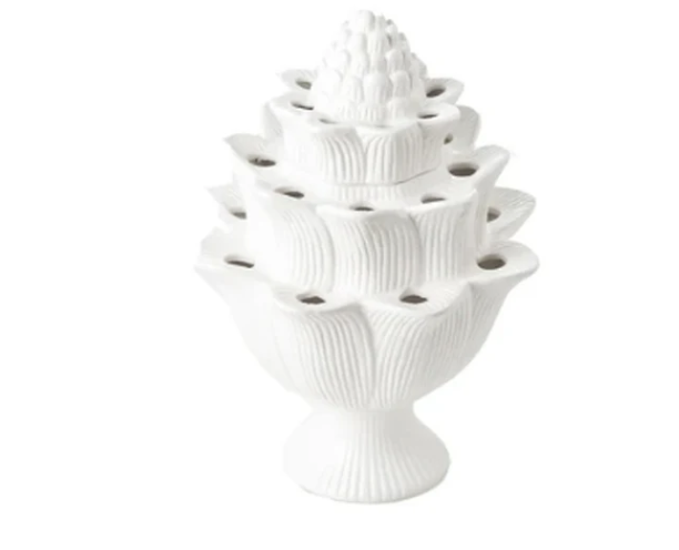 White Artichoke Tulipiere