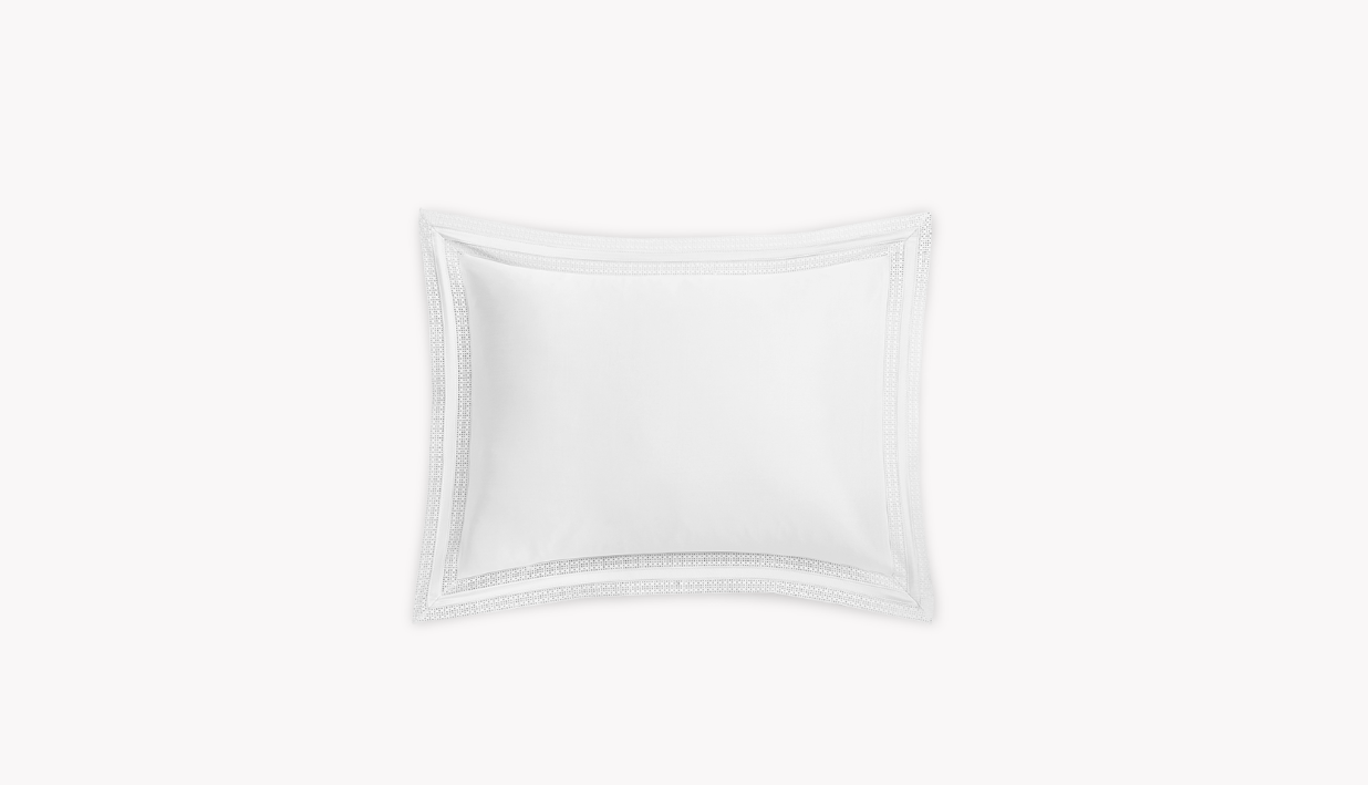 Grace Boudoir Sham - White