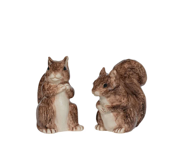 Squirrel Salt & Pepper Shakers