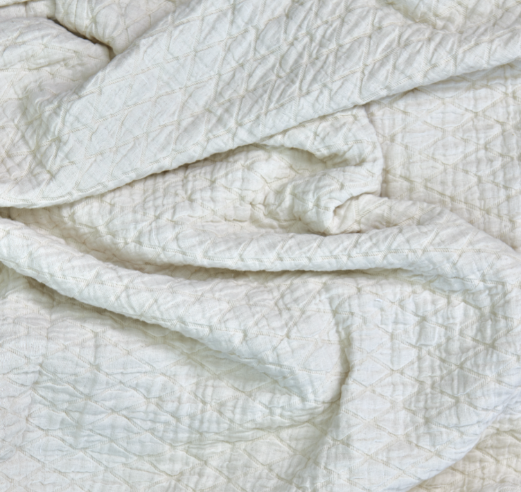 Boyce Full/Queen Coverlet - Ivory