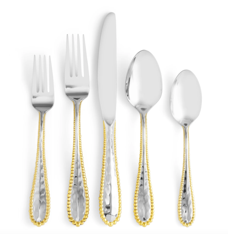 Molten 5-Piece Place Setting -Gold