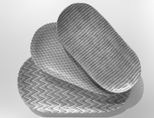 Large Fish Platter - Braid Black