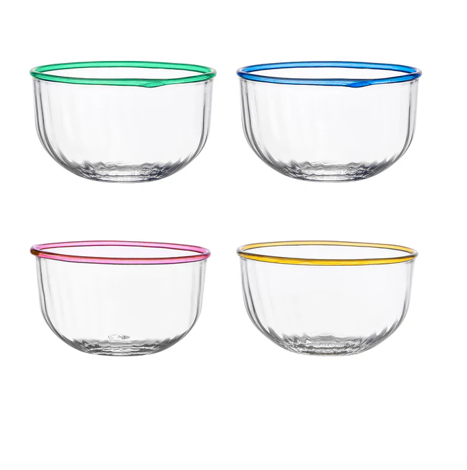Nell Assorted 4.5" Bowl Set of 4 - Multi