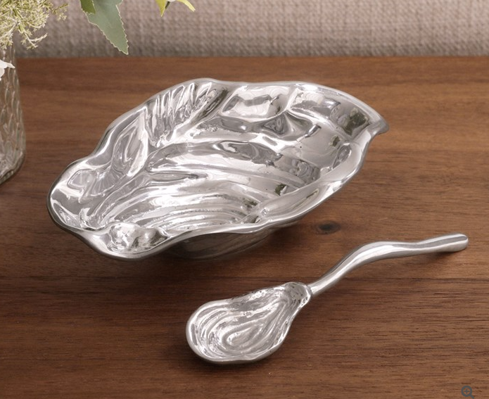 Small Oyster Bowl & Spoon Set