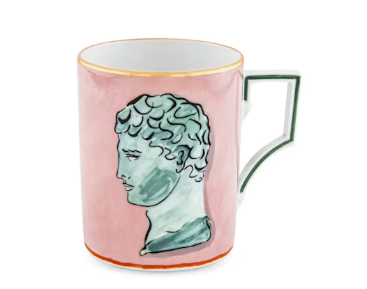 Neptune Mug - Pink Porcelain