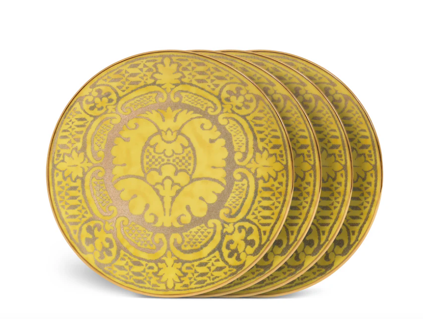 Fortuny Delphi Dessert Plates - Set of 4