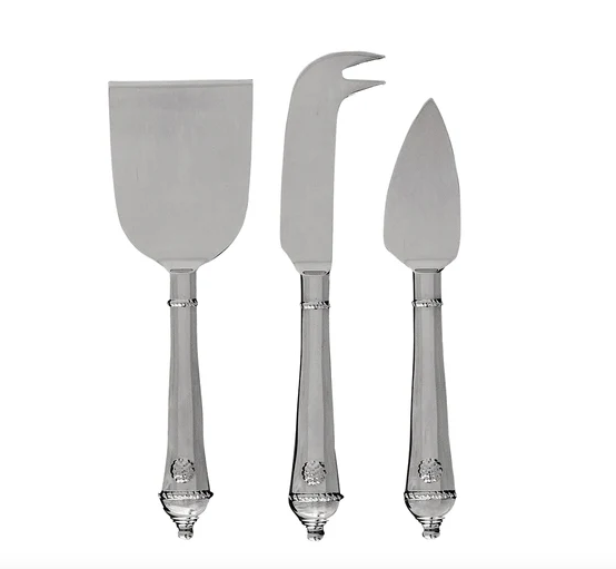 Berry & Thread Polished Cheese Knife Set