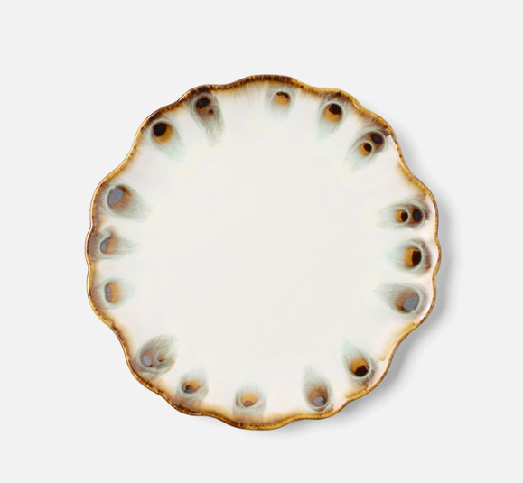 Amoria Dinner Plate - Almond/Sage