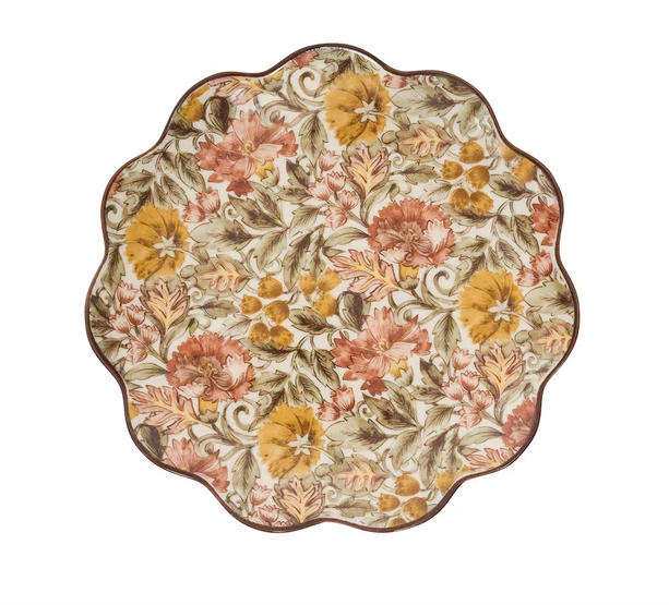 Willa Dessert Plate - Amber