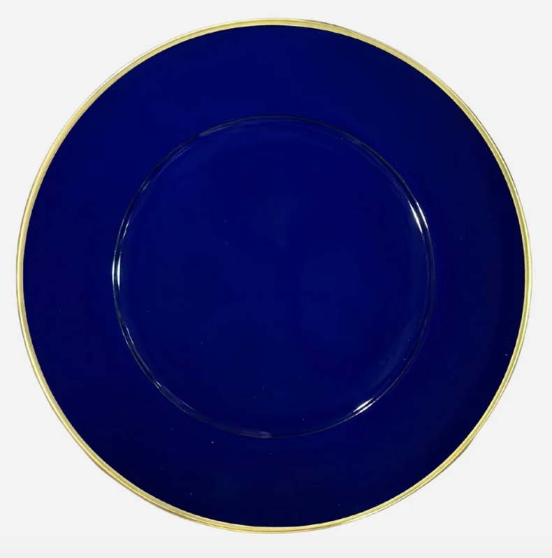 Anna Weatherley Charger - Cobalt
