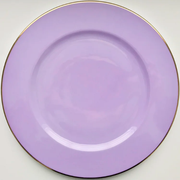 Anna Weatherley Charger - Lilac