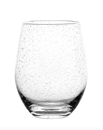 Provence Glass Stemless Wine - Clear