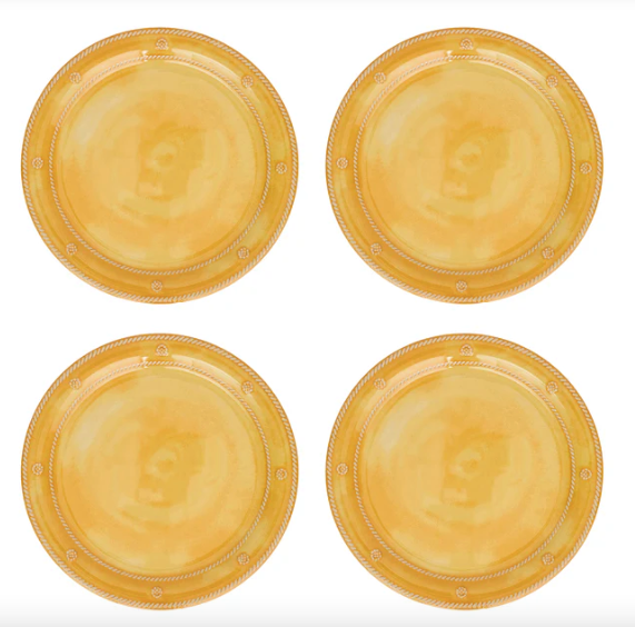 Berry & Thread Melamine Dinner Plate - Sunshine