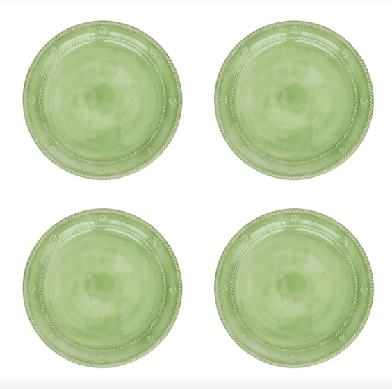 Berry & Thread Melamine Dessert/Salad Plate - Seagrass