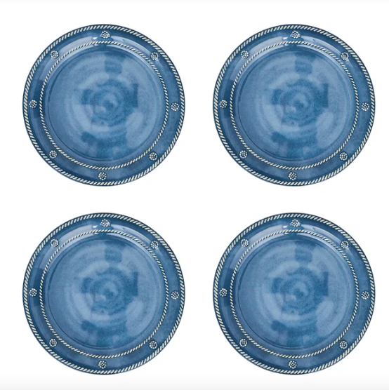 Berry & Thread Melamine Dessert/Salad - Ocean