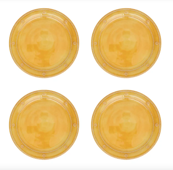 Berry & Thread Melamine Dessert/Salad Plate - Sunshine