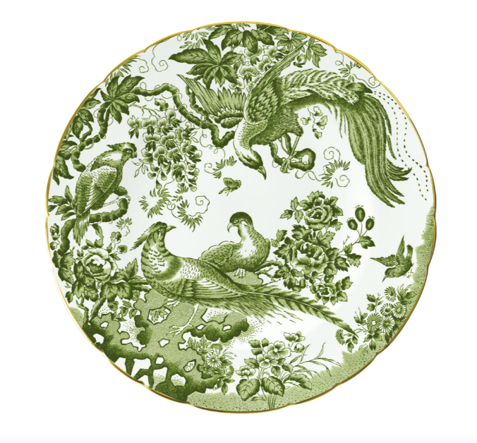 Aves Accent Plate - Green
