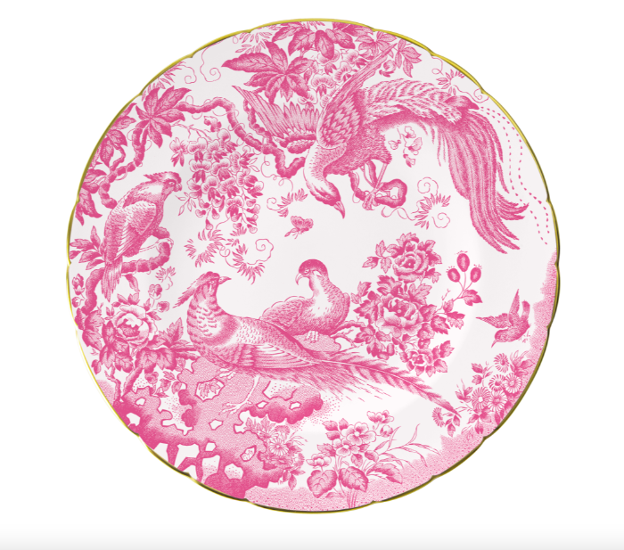 Aves Accent Plate - Pink