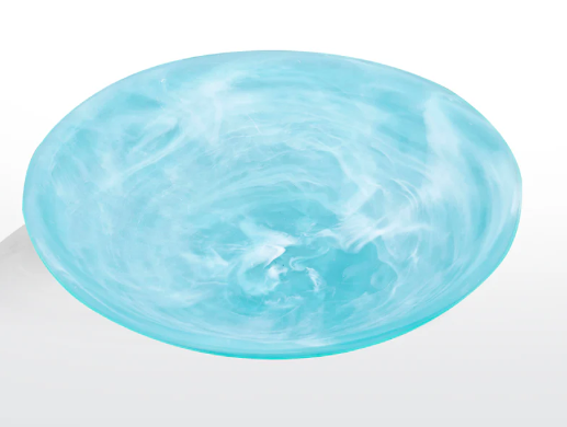 Large Everyday Bowl - Aqua Swirl