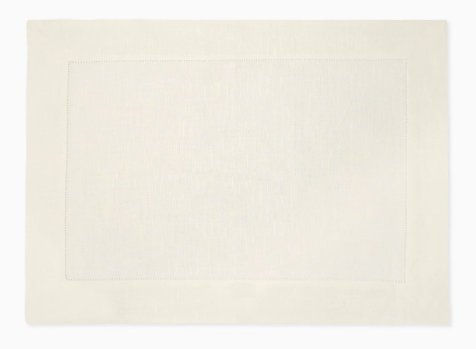 Set of 4 Festival Placemats - Eggshell