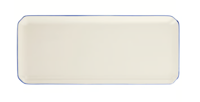 Filet Cake Plate- Bleu