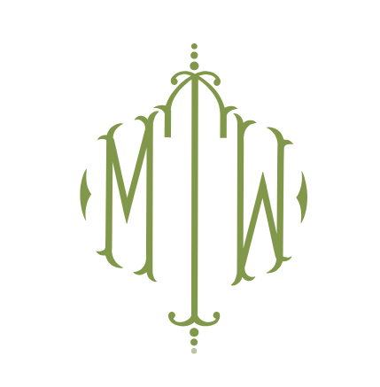 Essex King Sham With Monogram