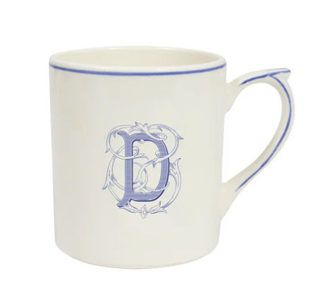 Monogram Filet Mug - Bleu D