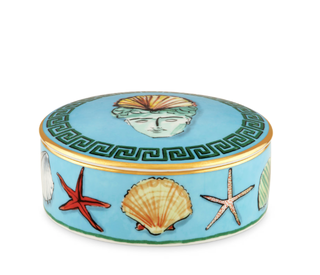 Il viaggio di Nettuno Trinket Box - Sea Blue