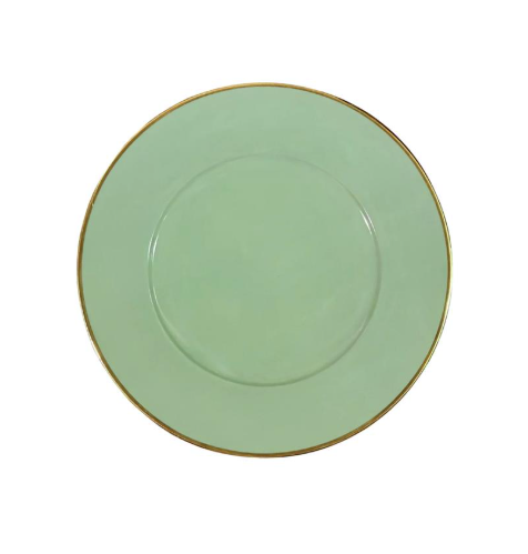 Anna Weatherley Charger - Mint Green