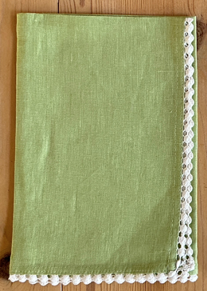 Linen Crochet Napkin