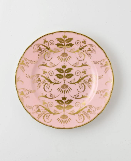 Darley Abbey Harlequin Salad Plate