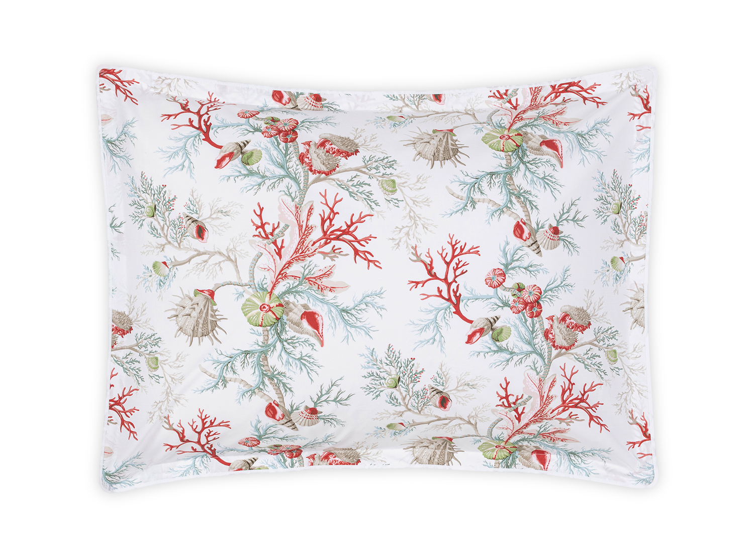 Del Tesoro King Sham - Coral