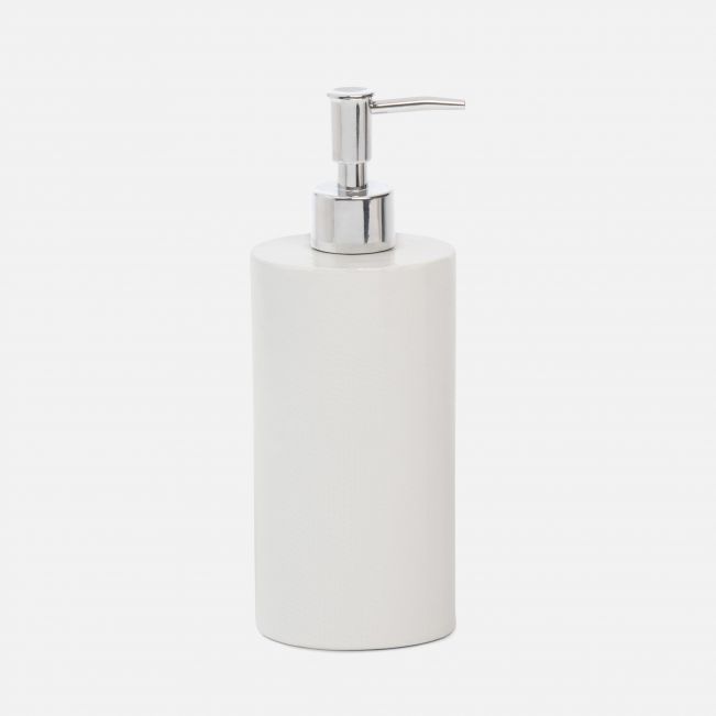 Cordoba Soap Pump - White Burlap